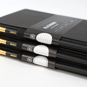 Blackwing Medium Slate Notebook- Black/Blank
