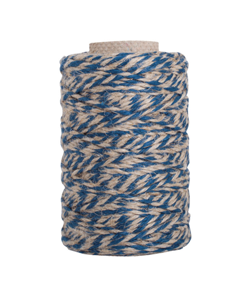 Flax Yarn - Blue