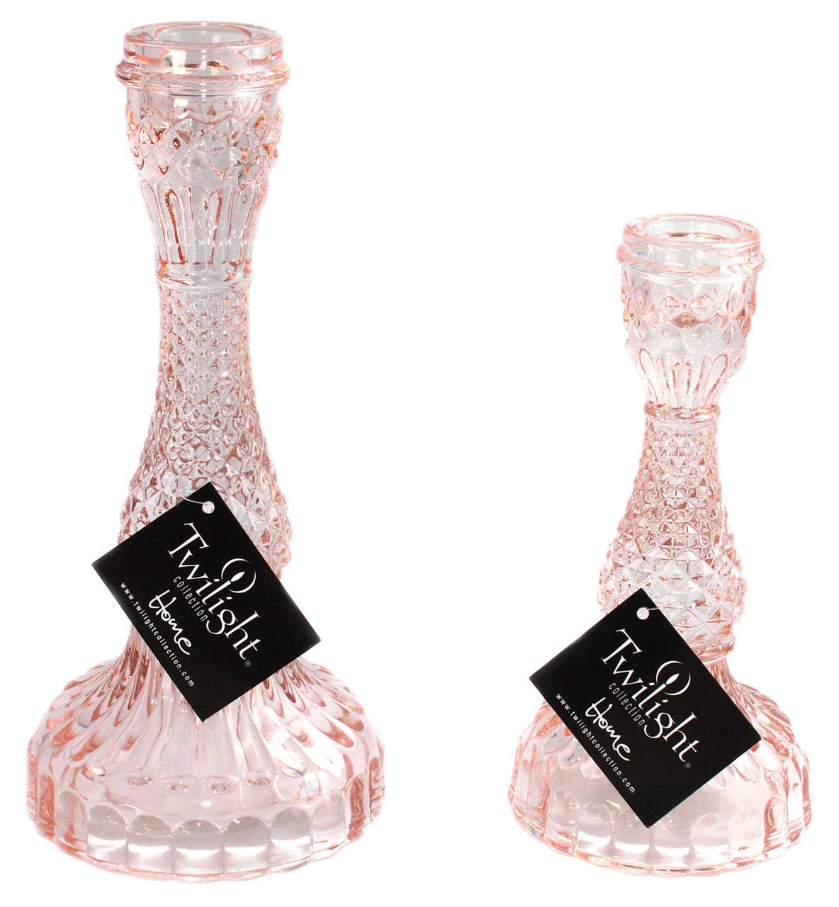 Twilight Bella Candle Holders – Pink