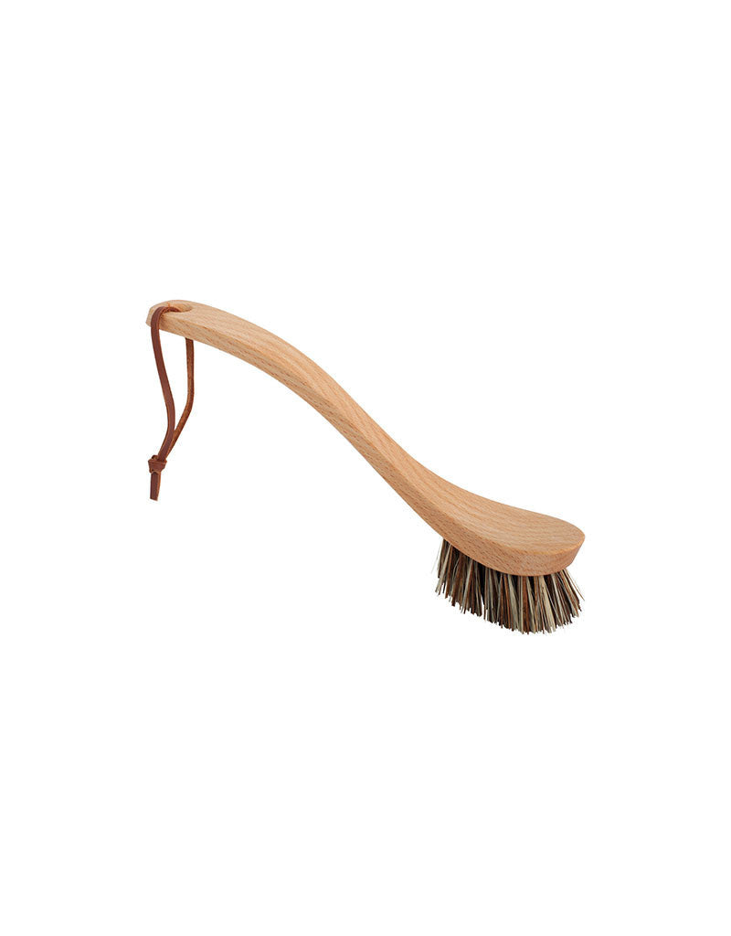 Curved Handle Dish Brush, Union Fibre