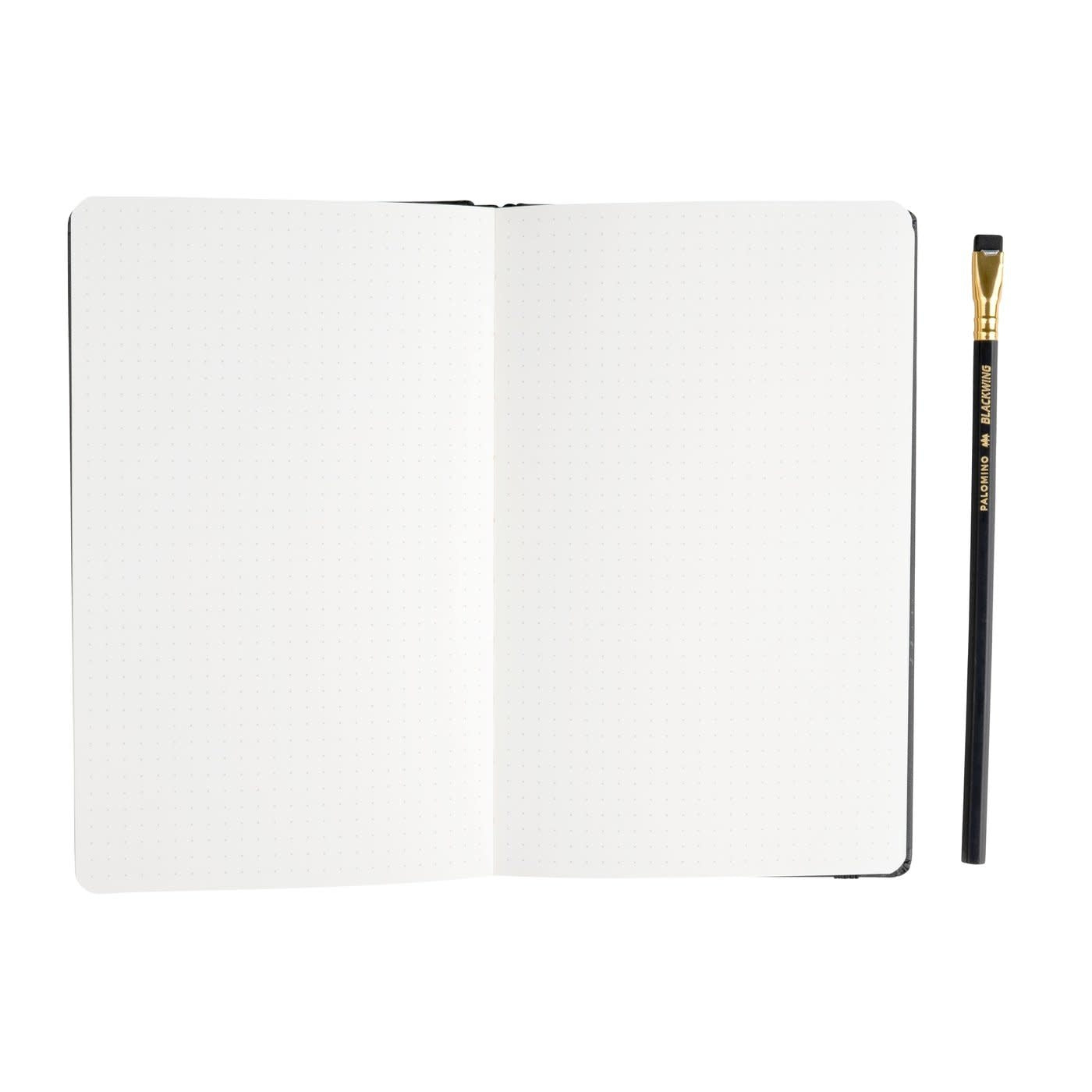 Blackwing Medium Slate Notebook- Black/Blank