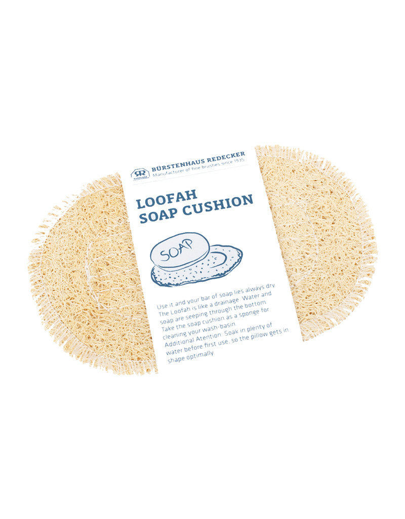 Oval Loofah Soap Cushion