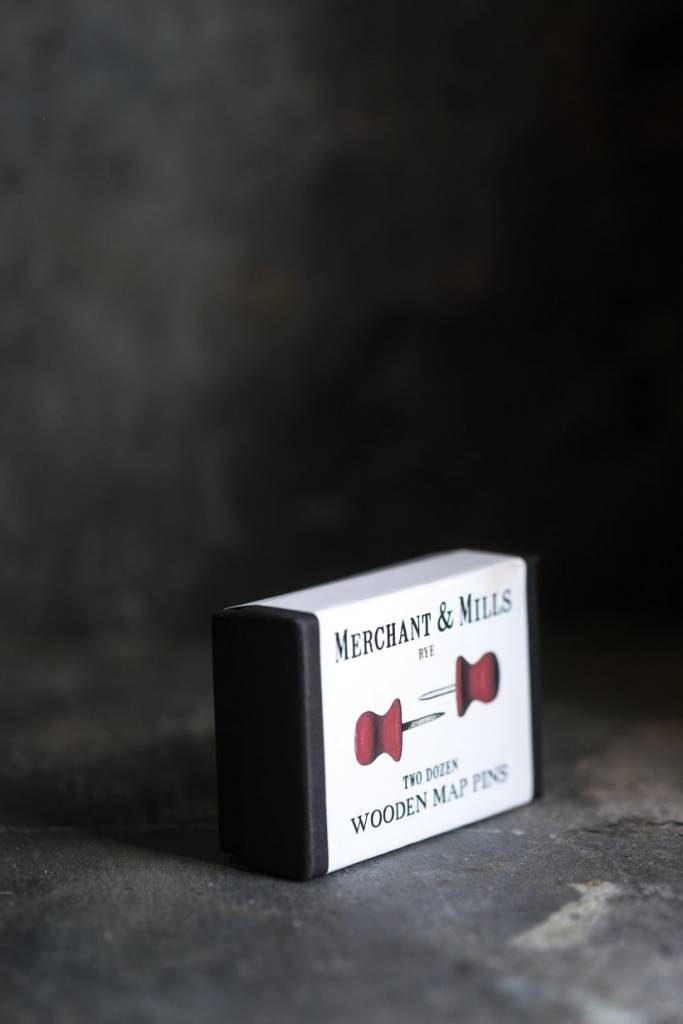 Merchant and Mills Wooden Map Pins