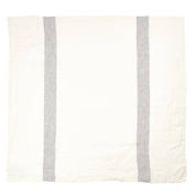 Porticcio Tea Towel, 27" x 27" - Grey
