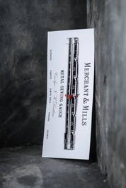 Merchant and Mills Metal Sewing Gauge