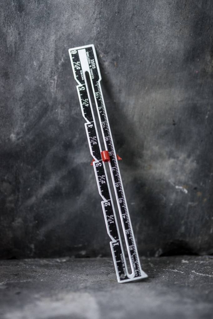 Merchant and Mills Metal Sewing Gauge