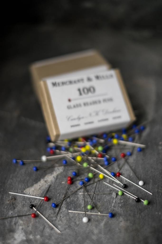 Merchant and Mills Glass Headed Pins